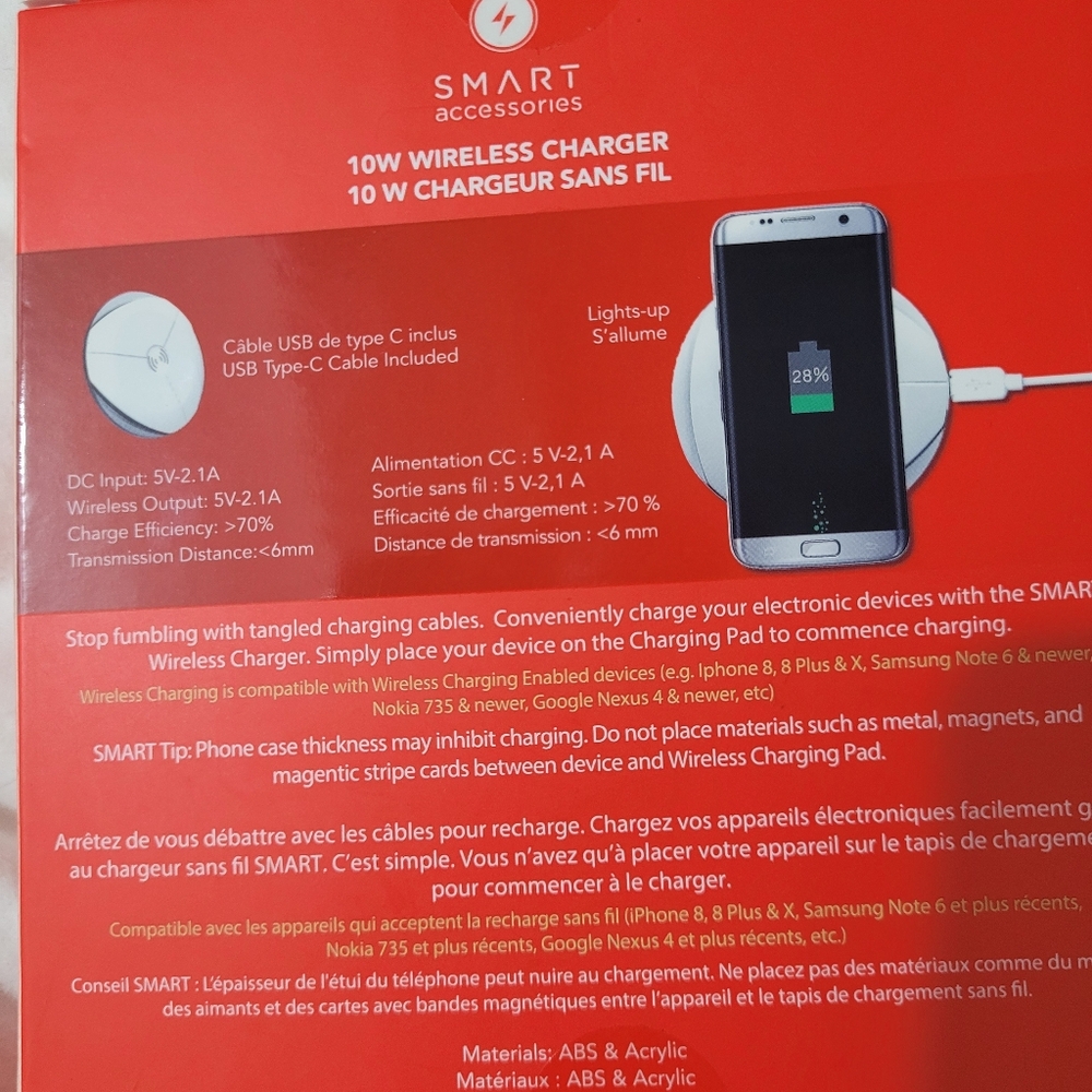 Smart Accessories Wireless Charger - Picture 3 of 3